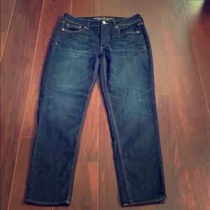 American Eagle Tomgirl jeans, size 8.